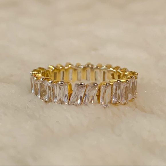Argento Vivo Karla Baguette Ring - Picture 2 of 12